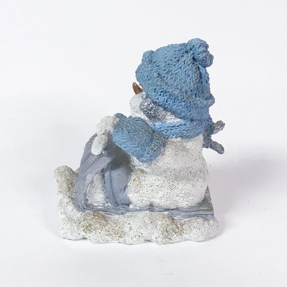 Snowbuddies 1999 "Tobaggonin" Figurine - Picture 3 of 6